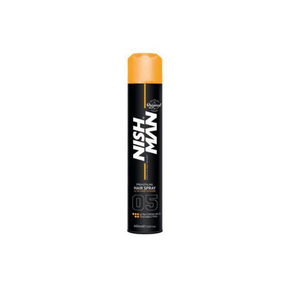 Спрей для укладання Nishman Ultra Strong Hold Hair Spray 400ml