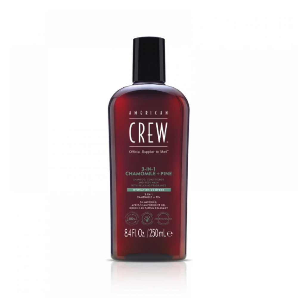 Шампунь American Crew Relaxing Shampoo, Conditioner and Body wash 250мл