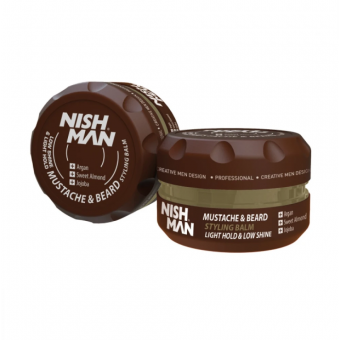 Бальзам для бороди Nishman Beard & Mustache Styling Balm 100 мл