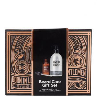 Подарочный бокс Hawkins&Brimble Beard gift set box (beard shampoo + beard oil)