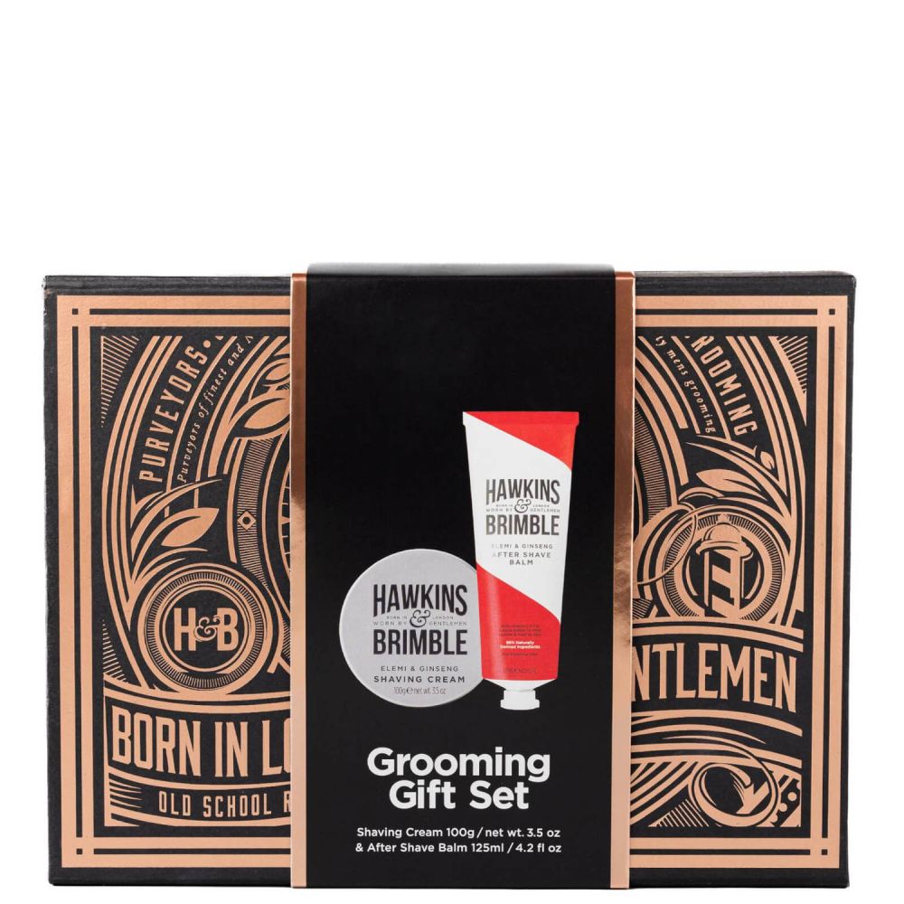 Подарунковий бокс Hawkins&Brimble Shaving Gift Set Box (shave cream + aftershave balm)