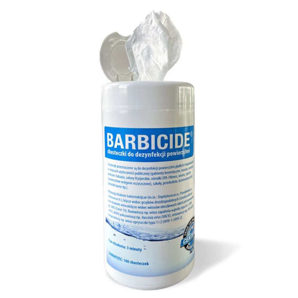 Дезінфікуючі серветки Barbicide Wipes 100 шт