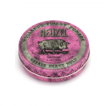 Воск Reuzel Pink Grease Heavy Hold Pomade 113 г