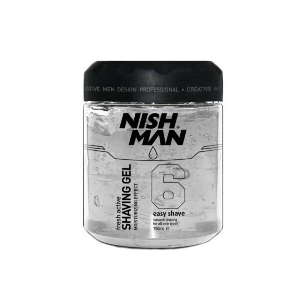 Гель для бритья Nishman Shaving Gel No.6 Fresh Active 750ml