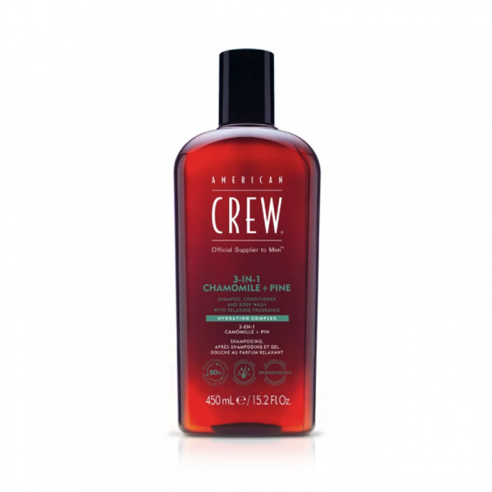 Шампунь American Crew Relaxing Shampoo, Conditioner and Body wash 450мл