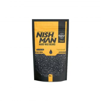 Віск для депіляції Nishman Hard Wax Beans Black 500g