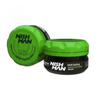 Глина для укладки волос Nishman Hair Matte Clay M2 30ml