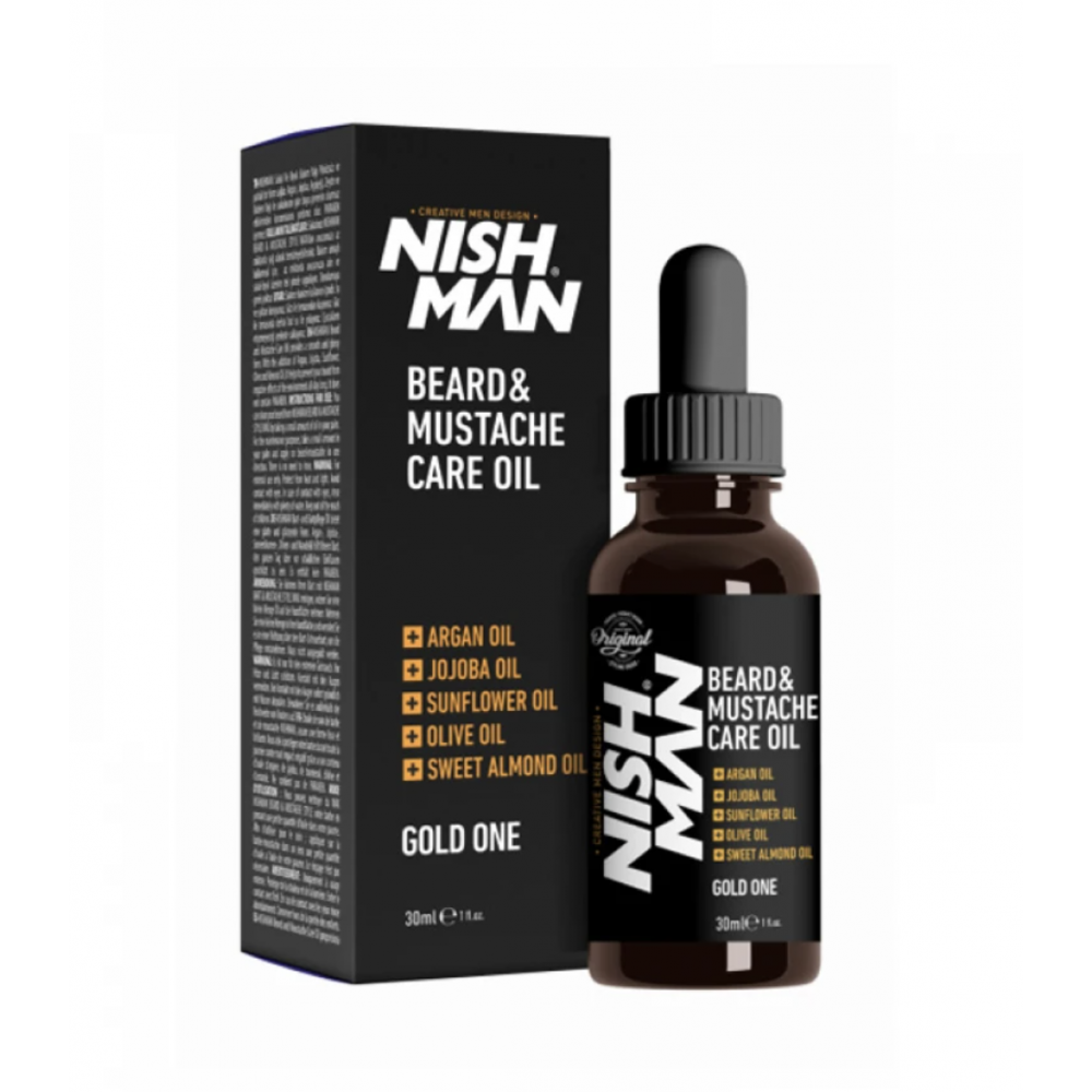 Масло для бороды Nishman Beard & Moustache Oil 30 мл.