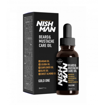 Масло для бороды Nishman Beard & Moustache Oil 30 мл.