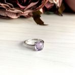 Серебряное кольцо Tiva с натуральным аметистом 2.43ct, вес изделия 2,31 гр (2019381) 18 размер