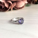 Серебряное кольцо Tiva с александритом 2.478ct, вес изделия 3,03 гр (2029236) 18 размер