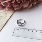 Серебряное кольцо Tiva с натуральным топазом 4.289ct, вес изделия 4,16 гр (2042457) 17 размер