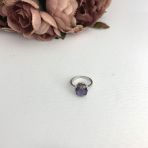 Серебряное кольцо Tiva с аметрином nano 3.7ct, вес изделия 2,87 гр (2088974) 17.5 размер