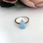 Серебряное кольцо Tiva с опалом 0.755ct, вес изделия 2,35 гр (2097792) 18 размер