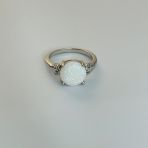 Серебряное кольцо Tiva с опалом 1.73ct, вес изделия 3,09 гр (2105602) 17.5 размер