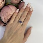 Серебряное кольцо Tiva с александритом 2.711ct, вес изделия 2,99 гр (2107842) 17.5 размер