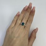 Серебряное кольцо Tiva с опалом 1.608ct, вес изделия 2,7 гр (2125488) 19 размер