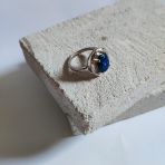 Серебряное кольцо Tiva с опалом 1.003ct, вес изделия 3,78 гр (2125501) 17.5 размер