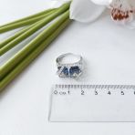 Серебряное кольцо Tiva с мистик топазом 10.899ct, вес изделия 5,78 гр (2150770) 18.5 размер