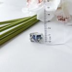 Серебряное кольцо Tiva с мистик топазом 10.899ct, вес изделия 5,78 гр (2150770) 18.5 размер