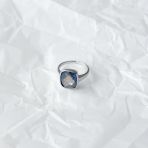 Серебряное кольцо Tiva с мистик топазом 8.181ct, вес изделия 4,85 гр (2151227) 18.5 размер