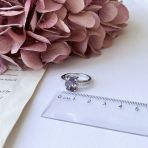 Серебряное кольцо Tiva с александритом 3.285ct, вес изделия 3,64 гр (2157991) 17.5 размер