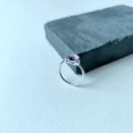 Серебряное кольцо Tiva с натуральным аметистом 1.929ct, вес изделия 2,13 гр (2163114) 17 размер