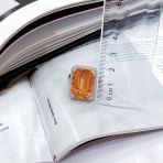 Серебряное кольцо Tiva с Натуральным золотим кварцем 15.478ct, фианитами, вес изделия 8,47 гр (2165880) 18 размер