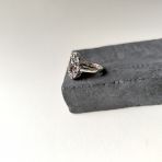 Серебряное кольцо Tiva с натуральным гранатом 4.589ct, вес изделия 6,2 гр (2166290) 17.5 размер