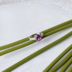 Серебряное кольцо Tiva с александритом 3.285ct, вес изделия 3,22 гр (1912126) 17 размер