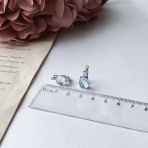 Серебряные серьги Tiva с натуральным топазом 5.992ct (2049432)