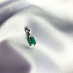 Серебряная подвеска Tiva с изумрудом 2.424ct (2062011)