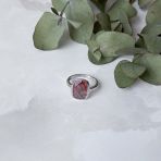 Серебряное кольцо Tiva с Султанит султанитом 6.478ct, вес изделия 4,12 гр (2076100) 17.5 размер