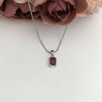 Серебряная подвеска Tiva с рубином 2.708ct (2098676)