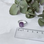 Серебряное кольцо Tiva с александритом 6.08ct, вес изделия 3,37 гр (2106074) 17.5 размер