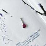 Серебряная подвеска Tiva с рубином 2.568ct (2150640)