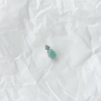 Серебряная подвеска Tiva с изумрудом 1.541ct (2152927)