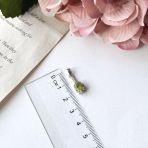 Серебряная подвеска Tiva с хризолітом 2.65ct (2157502)