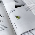 Серебряная подвеска Tiva с хризолітом 4.275ct (2157595)