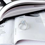 Серебряное кольцо Tiva с натуральным топазом 3.638ct, вес изделия 3,81 гр (2167846) 18.5 размер