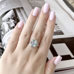 Серебряное кольцо Tiva с натуральным топазом 3.638ct, вес изделия 3,81 гр (2167846) 18.5 размер