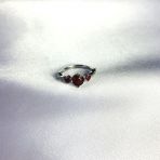 Серебряное кольцо Tiva с натуральным рубином 1.97ct, вес изделия 2,58 гр (2057864) 17 размер