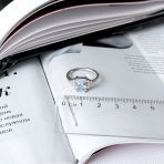 Серебряное кольцо Tiva с натуральным топазом 2.13ct, вес изделия 3,07 гр (2167808) 18 размер