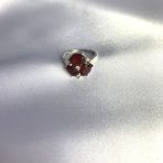 Серебряное кольцо Tiva с натуральным рубином 4.747ct, вес изделия 3,65 гр (2058106) 18.5 размер