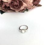 Серебряное кольцо Tiva с опалом 0.99ct, вес изделия 2,37 гр (2085133) 17 размер