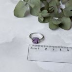 Серебряное кольцо Tiva с александритом 4.35ct, вес изделия 2,79 гр (1633649) 18.5 размер