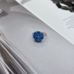 Серебряное кольцо Tiva с опалом 0.975ct, вес изделия 2,51 гр (2072614) 18 размер