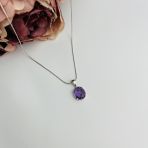 Серебряная подвеска Tiva с александритом 5.955ct (2106128)