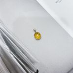 Серебряная подвеска Tiva с цитрином nano 3.917ct (2170396)