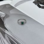 Серебряное кольцо Tiva с натуральным агатом 0.871ct, вес изделия 2,25 гр (2170969) 16.5 размер